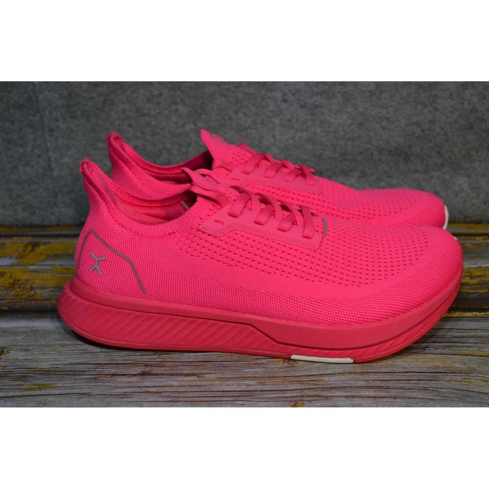 Flux Running Shoes Mens Size 9 Pink Mesh Lightweight Athletic Training Sneakers
